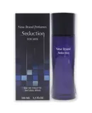 Seduction by New Brand for Men - 3.3 oz Eau de Toilette