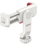 ULANZI Phone Tripod Mount ST-06S, New Universal Smartphone Mount Adapter with 2 Cold Shoe, 360° Rotates Adjustable Cell Phone Clip Clamp Holder, Compatible with iPhone, Samsung Galaxy and All Phones