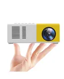 J9 pro Smart Projector, Portable 1080P Projector, Home Office HD YG300 Mini Projector(US Plug)