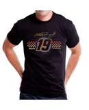 NASCAR Mens Classic Crew Tee - Martin Truex Jr - 1 Black by DelSol for Men - 1 Pc T-Shirt (L)