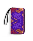 Aladdin's Magic Lamp Wallet for Womens PU Leather Zip Around Wallers Clutch Wristlet Travel Long Purse