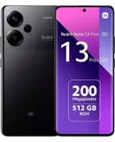 Xiaomi Redmi Note 13 PRO+ Plus 5G + 4G LTE (Works with Tmobile Mint Tello and Global) (256Gb + 12Gb) 6.67 200Mp Triple Camera Unlocked + (Midnight Black)-New