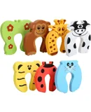 Door Stoppers,7 Piece Baby Proofing Corner Protector Baby Cartoon Door Stop