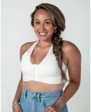 Bianca Front Closure Pocketed Sports Bra