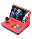Joystick Game Console, Big Screen 9 inch M13 Retro Arcade, PS1 Game Console Nostalgia GBA NES Handheld 64G 10000 Games