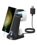 3-in-1 18W fast charger, wireless charger, cell phone holder, Android wireless charger