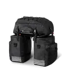 48L 3 In1 Cycling Pannier Luggage Bicycle Rack Waterproof Bag Shoulder Bag Riding Backpack