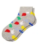 Leaf Pattern Women Ankle Cotton Socks