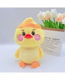 Soft toys for children, cute cartoon characters with plush texture and embroidery details, strawberry scent, plush toys for all ages 2 pieces lightning duck