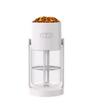Starry  Humidifier USB Ultrasonic Car Air Humidifier HomeAmbient light, volcanic version(  White)