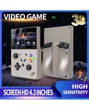 R43 PRO Handheld Game console M18 Open source 3D HD 4K rocker retro arcade PSP PS1 64G