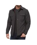 Flags & Anthem Chapin Flannel Lined Quilted Jacket In Charcoal