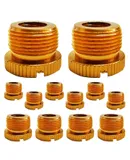 Mic Stand Adapter 5/8 Male to 3/8 Female Screw Thread Conversion Connector