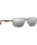 Anteojos Lentes de Sol Ray Ban Classic RB3528 029/88 61 | Color Gunmetal Mate/Gris Plateado | Protección UV | Unisex Hombre Mujer | Ancho Lente 61 mm | Altura Lente 43 mm | Tamaño Puente 17 mm | Tamaño Varilla 145 mm