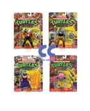 TMNT RETRO OTHER BASIC FIGURE 4-PK
