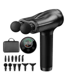 Double head fascia gun Professional grade neck membrane muscle massager Fitness relaxation double ball