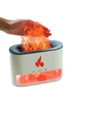 Salt stone flame Aromatherapy machine Color perfume machine Crystal salt ore lamp household humidifier hydrating moisturizing spray