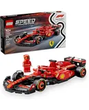 LEGO Speed Champions Ferrari SF-24 F1 Car Building Set – 275-Piece Ferrari Formula 1 Model Kit for Kids Ages 10+, with Driver Minifigure and Authentic Details