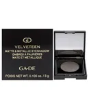 Velveteen Matte and Metallic Eyeshadow - 150 Moonstone by GA-DE for Women - 0.105 oz Eye Shadow