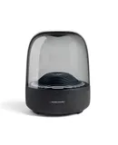 Harman Kardon Aura Studio 3 Bluetooth Speakers, Water Ripple Breathing Light Effect Desktop Speaker, 360 Degree Surround Sound Touch Design