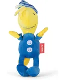 6' Holiday Woodstock Slumber Party Plush Dog Toy | Squeaky Dog Toy, Dog Chew Toy | Woodstock Stuffed Animal Toy for Dogs | Officially Licensed Peanuts Comics Small Dog Toy