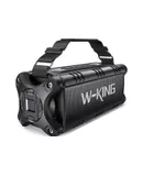 W-KING Bluetooth Speaker, 90W Peak 50W RMS IPX6 Waterproof Loud Speakers Bluetooth Wireless，black