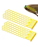 2pack floating bee island, colorful bee drinker butterfly drinker for garden