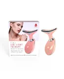 Pursonic 7-in-1 LED Light Therapy Beauty Device - Red Light Therapy Face & Neck Sculpting Wand