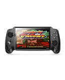Tengenyi 7 inch large screen two-player high-definition arcade joystick red and white glass tempered screen handheld game machine-X20-Black 16G+32G
