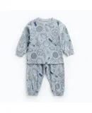 Baby Boys Outer Space Ribbed Loungewear Set