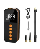 Wireless Electric Pump Emergency Portable Air Compressor USB Power Output Tire Pressure Detection Smart Bicycle Motorcycle Pump