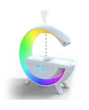 Antigraved bluetoothhorn humidifier table lamp