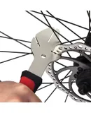 Bike Disk Rotor Truing Tool,Portable Bike Brake Rotor Alignment Tool with Rubber Handle for Mountain Bikes Road Bikes