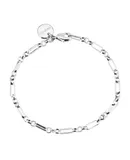 Silver Small Multi Link Chain Bracelet by eklexic