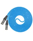 LyxPro Shielded Cat6 Cable, RJ45 Ethercon Cable - Male to Male, 20 feet, Blue