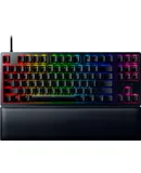 Razer - Huntsman V2 TKL Wired Optical Purple Clicky Switch Gaming Keyboard with Chroma RGB Backlighting - Black-RZ03-03940400-R3U1