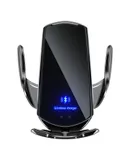 Wireless Car Charger, 15 Watt Fast Charging Auto Clamping Car Charger Phone Holder Mount for 12/12/14 Series
