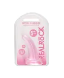 RealRock CC 5in Curve Dildo WSuction Pnk