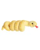 Aurora® Playful Snake 20cm Wrist Wranglers™ Albino Burmese Python Yellow Stuffed Animal