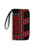 Anna of Cleaves Costume Wallet for Womens PU Leather Zip Around Wallers Clutch Wristlet Travel Long Purse