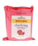 Facial Cleansing Towelettes - Pink Grapefruit by Burts Bees for Unisex - 30 Count Towelettes