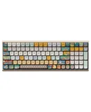 Lofree Mechanical Keyboard 100 Key Wireless Bluetooth Cute Red Axis Laptop, Art Dunhuang Theme
