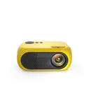 Mini Projector, Full HD 1080P Video Projector, Portable Projector-Yellow