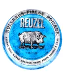 Blue Strong Hold Water Soluble Pomade by Reuzel for Men - 4 oz Pomade