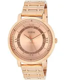 Reloj Guess Mujer | Coleccion Classic | Modelo W0933L3 | Caja Redonda | Ø 40mm Acero inoxidable | Cierre Desplegable | Movimiento Cuarzo | Dial Rose gold | Cristal Mineral | Correa Acero inoxidable Rose gold | 30m / 3 ATM | Línea Clásico
