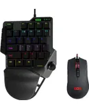 Pro Gaming Keyboard and Mouse Combo Compatible with Playstation 4, Playstation 3, XBOX One, XBOX 360, Switch, Switch Lite and PC