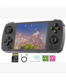 RG405M Retro Handheld Game Console , Aluminum Alloy CNC Android 12 System 4.0 Inch IPS Touch Screen with 128G TF Card 3172 Games Compatible with 5G WiFi and Bluetooth 5.0 (Black)