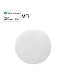 Round AirTag Anti-loss device for Apple Find findmy Locator itag Pet Tracker white