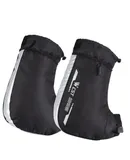 Windproof Thermal Bike Handlebar Mittens Bicycle Electric Bike Warm Handlebar Cover Reflective Painting Safety Cycling Gloves