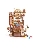 DIY 3D Moving Gears Puzzle Chocolate Factory 420pcs